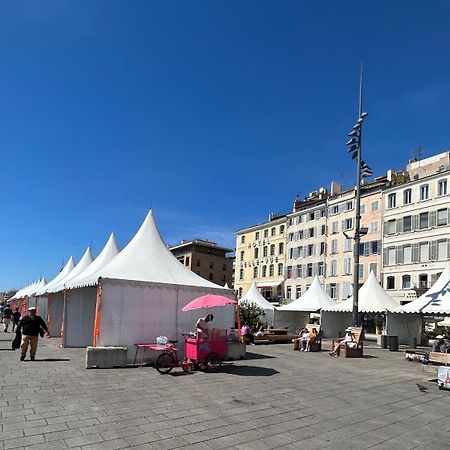 Celebre Vieux Port, Marseille Appartement Buitenkant foto