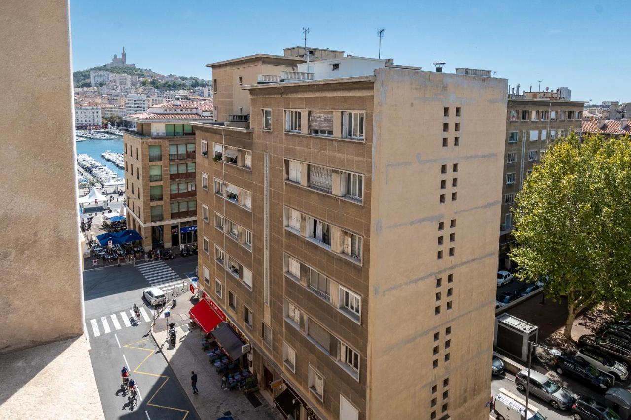 Celebre Vieux Port, Marseille Appartement Buitenkant foto