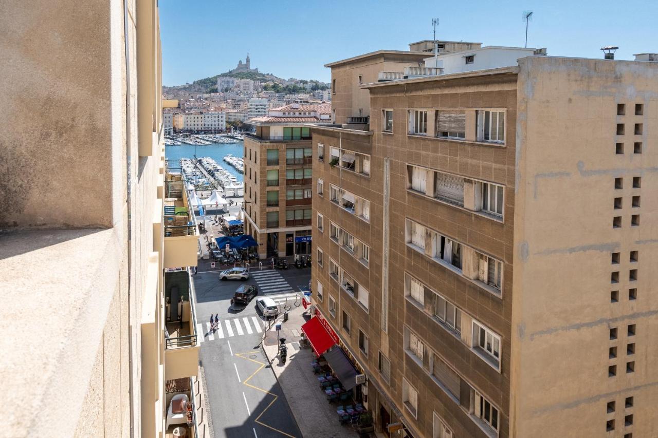 Celebre Vieux Port, Marseille Appartement Buitenkant foto